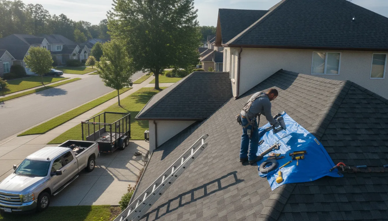 Roofing in Valley View